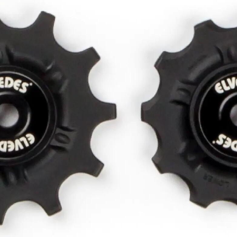 Derailleur pulleys with ring bearings + spacers Elvedes