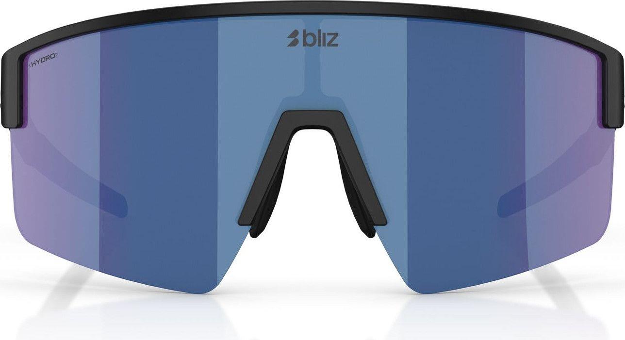 Unisex-Brille Bliz P004 Mattschwarz/Blau 3/6