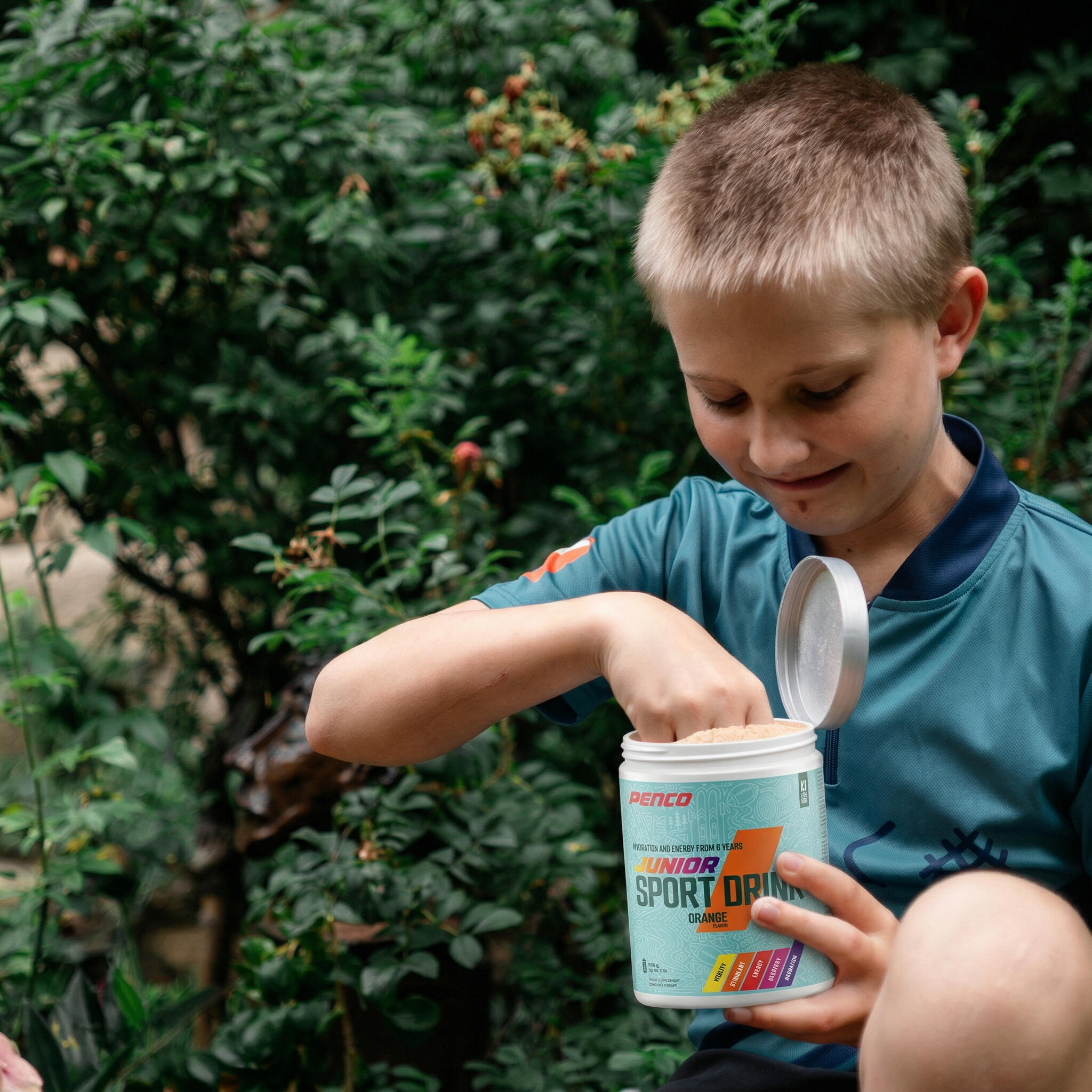 Iontový nápoj JUNIOR SPORT DRINK 700g Pomeranč 2/7