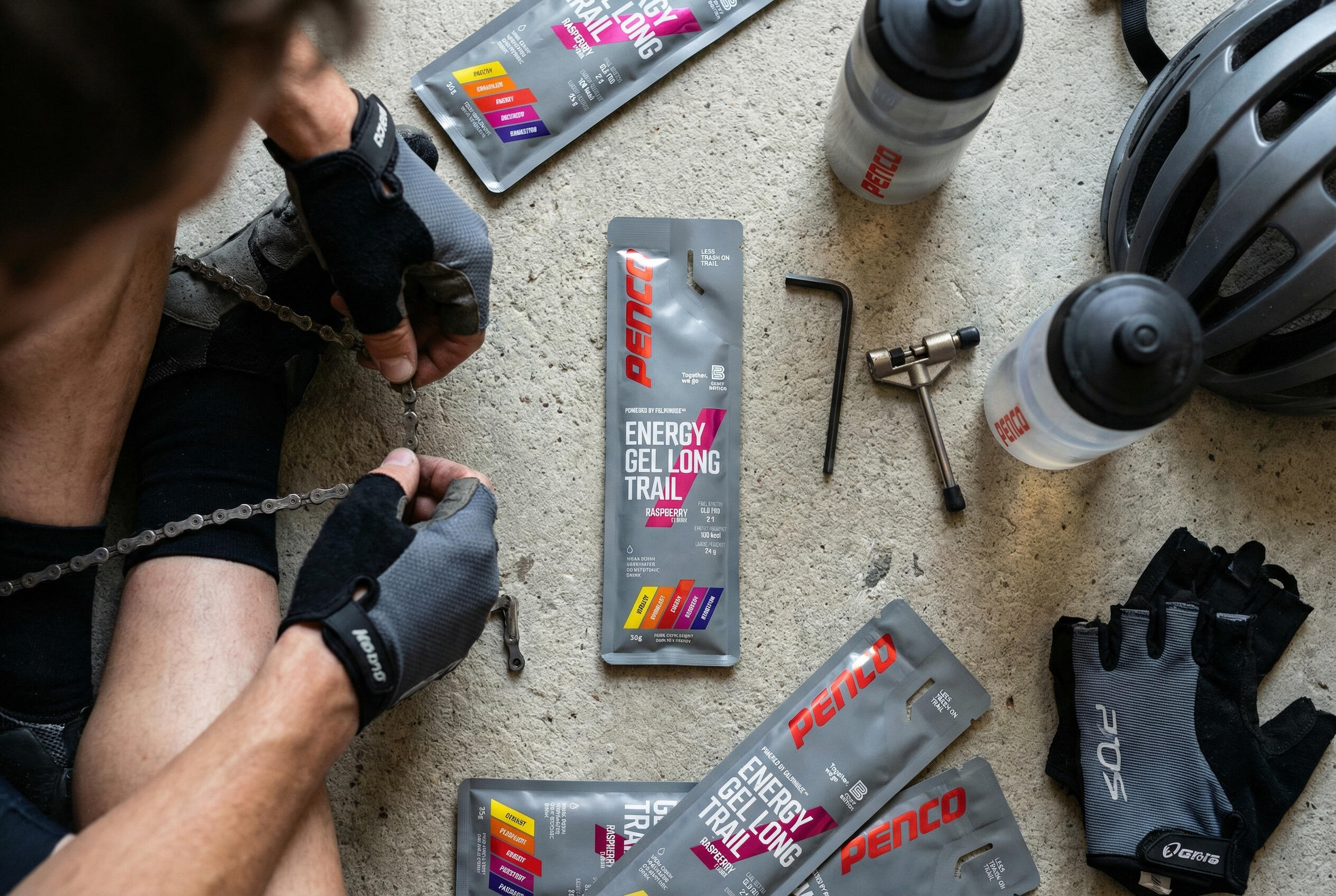 Energy Gel Long Trail 35 g Malina BOX 25 ks 3/3