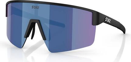 Unisex-Brille Bliz P004 Mattschwarz/Blau