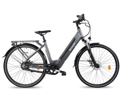 Sharp automatic elektrische stadsfiets 12.8ah 28 inch