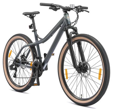 VTT 27.5" aluminium, semi-rigide, 21 vitesses, frein à disque