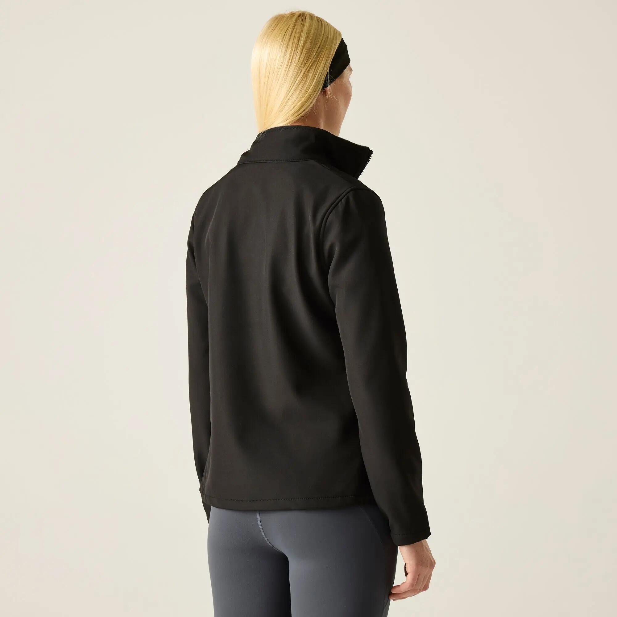 Softshelljacke Connie V Wandern/Outdoor/Trekking Damen Black Wasserdicht Ohne 2/15