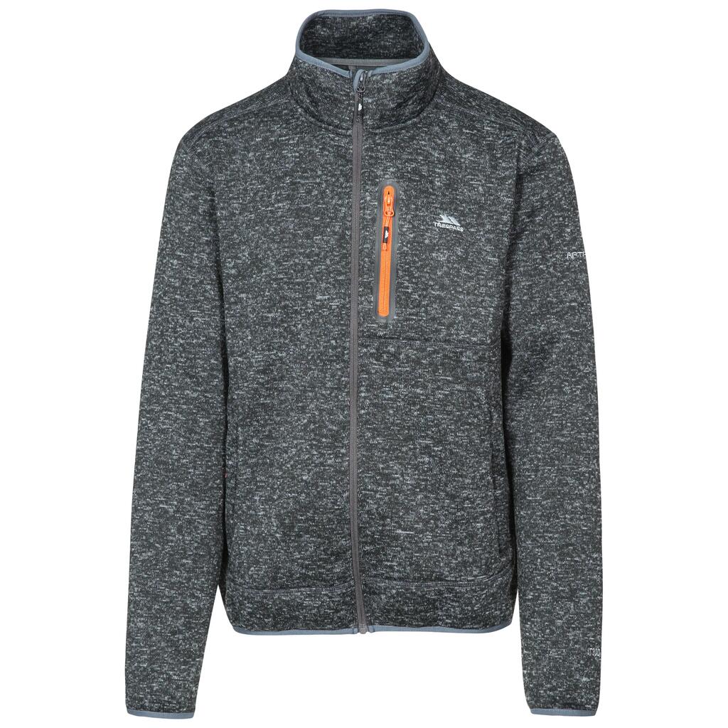 Mens Brushed Back Chest Pocket Fleece Jacket - Bingham