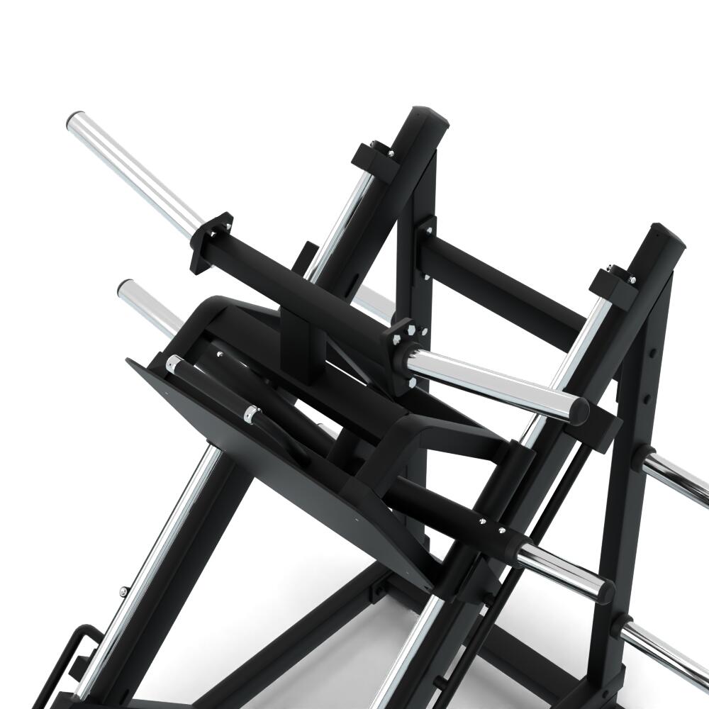 Prensa de pernas linear com discos até 600 kg Pro Series Fitness Tech 2/7