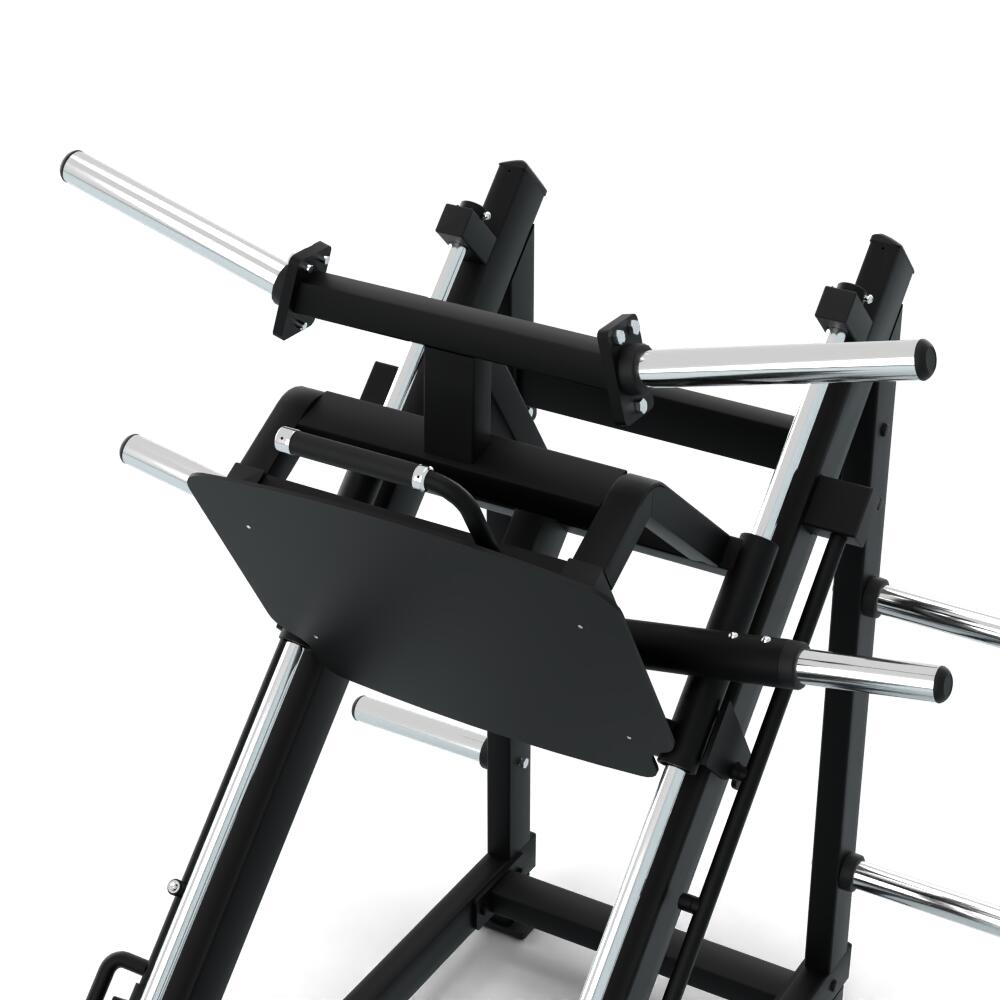 Prensa de pernas linear com discos até 600 kg Pro Series Fitness Tech 7/7