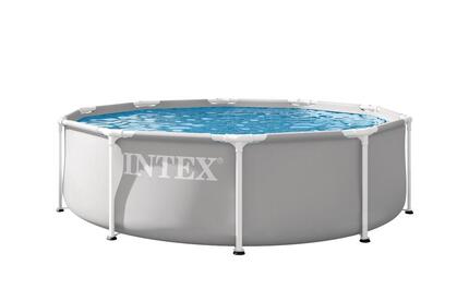 INTEX Piscina desmontable redonda Prism Frame 3 metros con depuradora