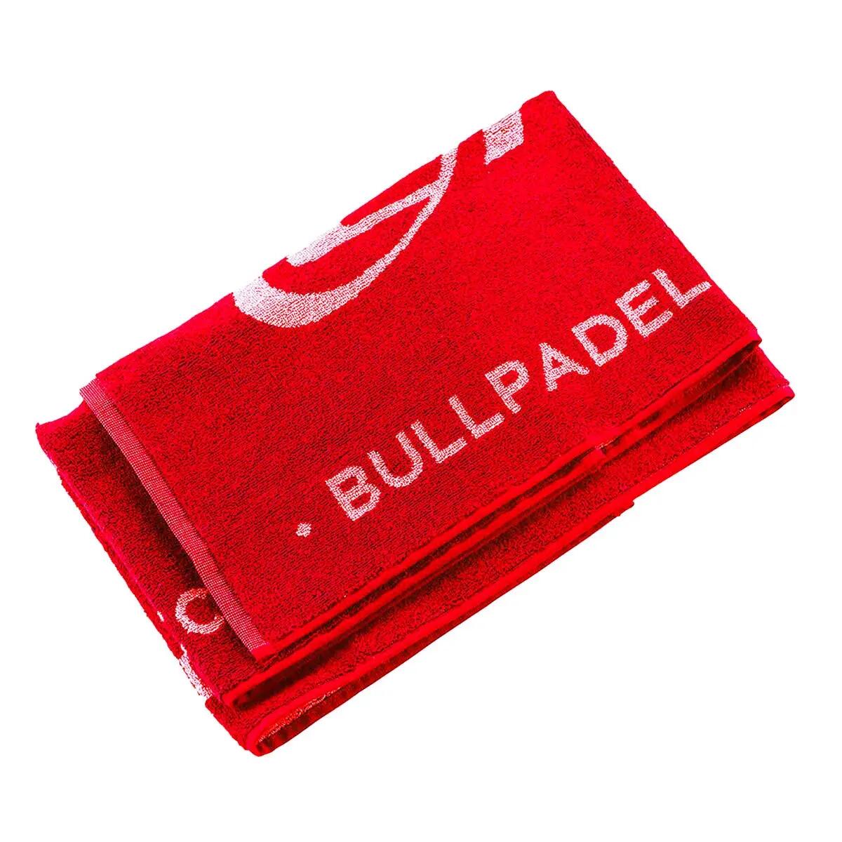 Toalla Bullpadel 100x50 Rojo 2/5