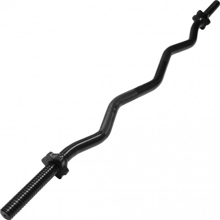 Voordeelset EZ-curl stang met dumbell stangen - Zwart - Barbell 30 mm 2/7