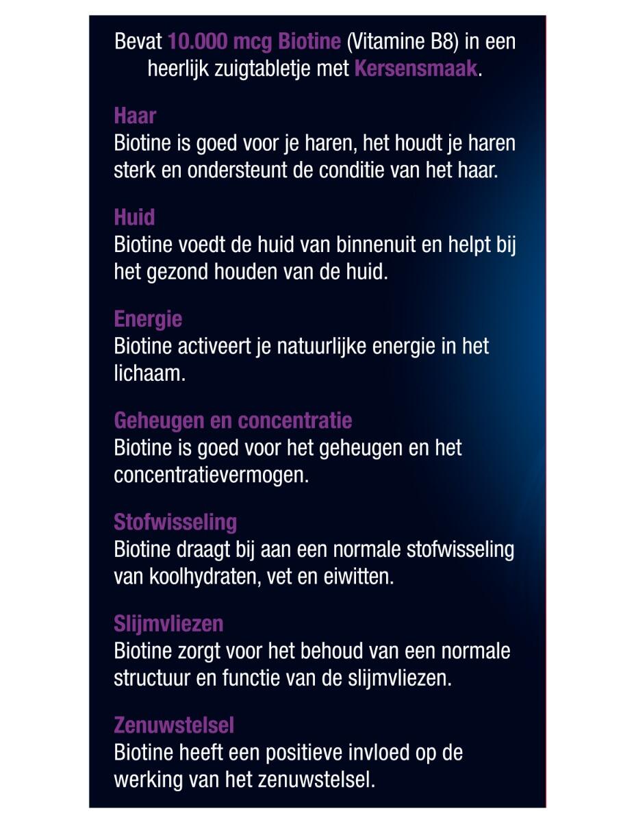 Lucovitaal Biotine 10.000mcg Forte 5/5