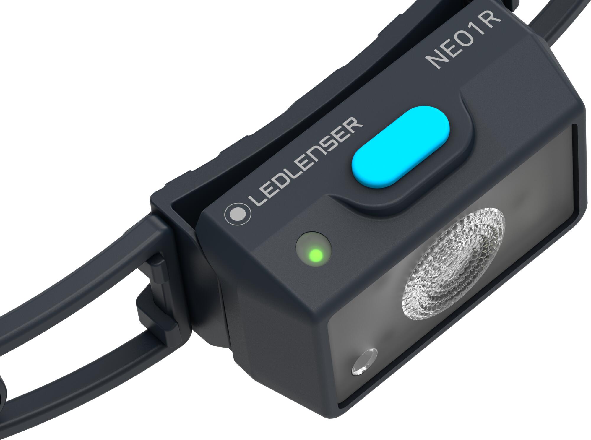 Lampe frontale LED rechargeable – Course à pied – 250lm, IP67, 80m – NEO1R Bleu 3/7