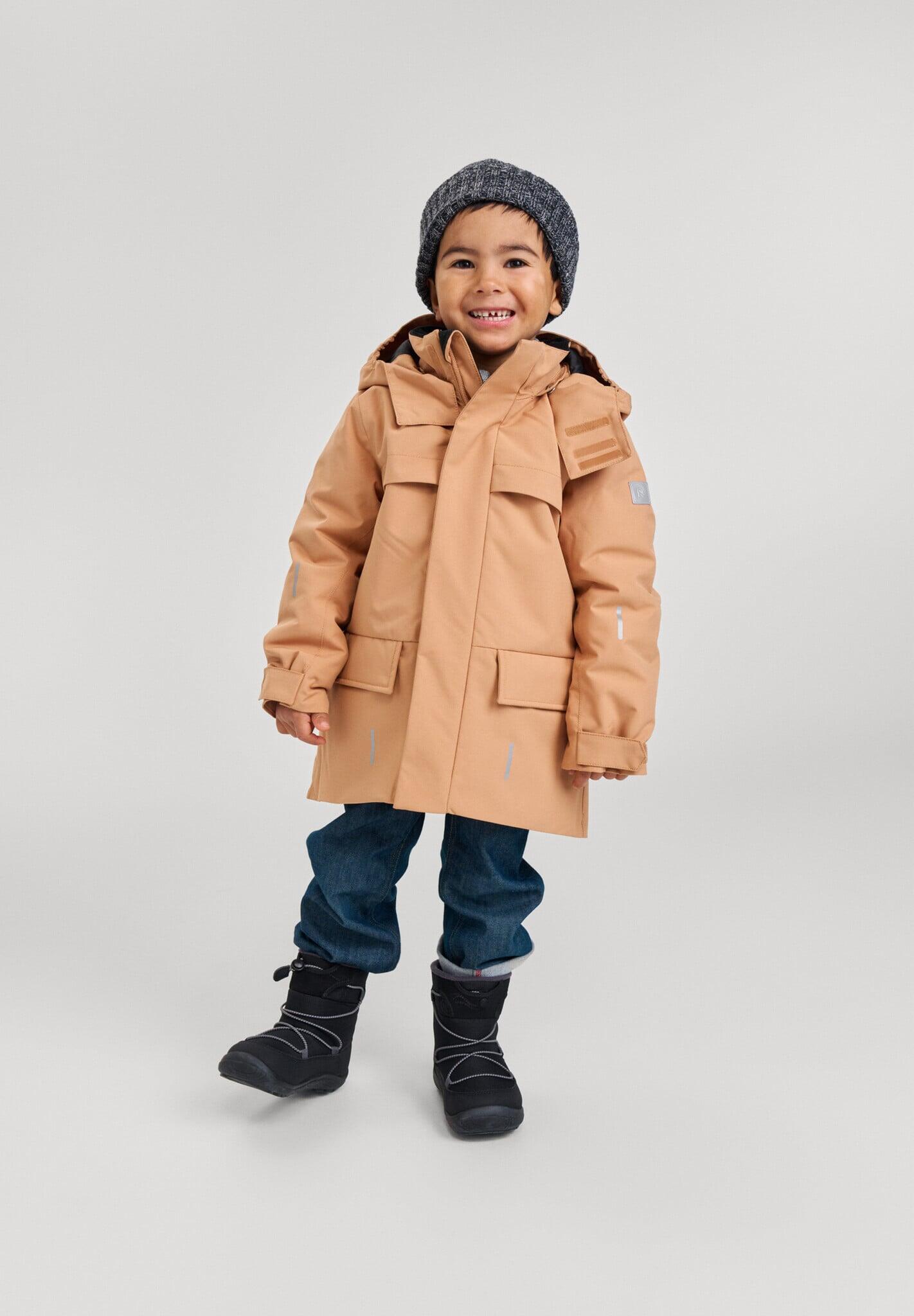 tec Kinder Winterjacke Kamuni Peanut Brown 3/7
