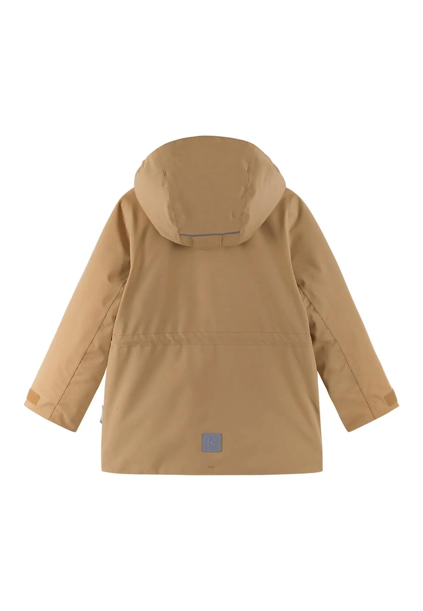 Giacca invernale per bambini tec Kamuni color marrone nocciola 2/7
