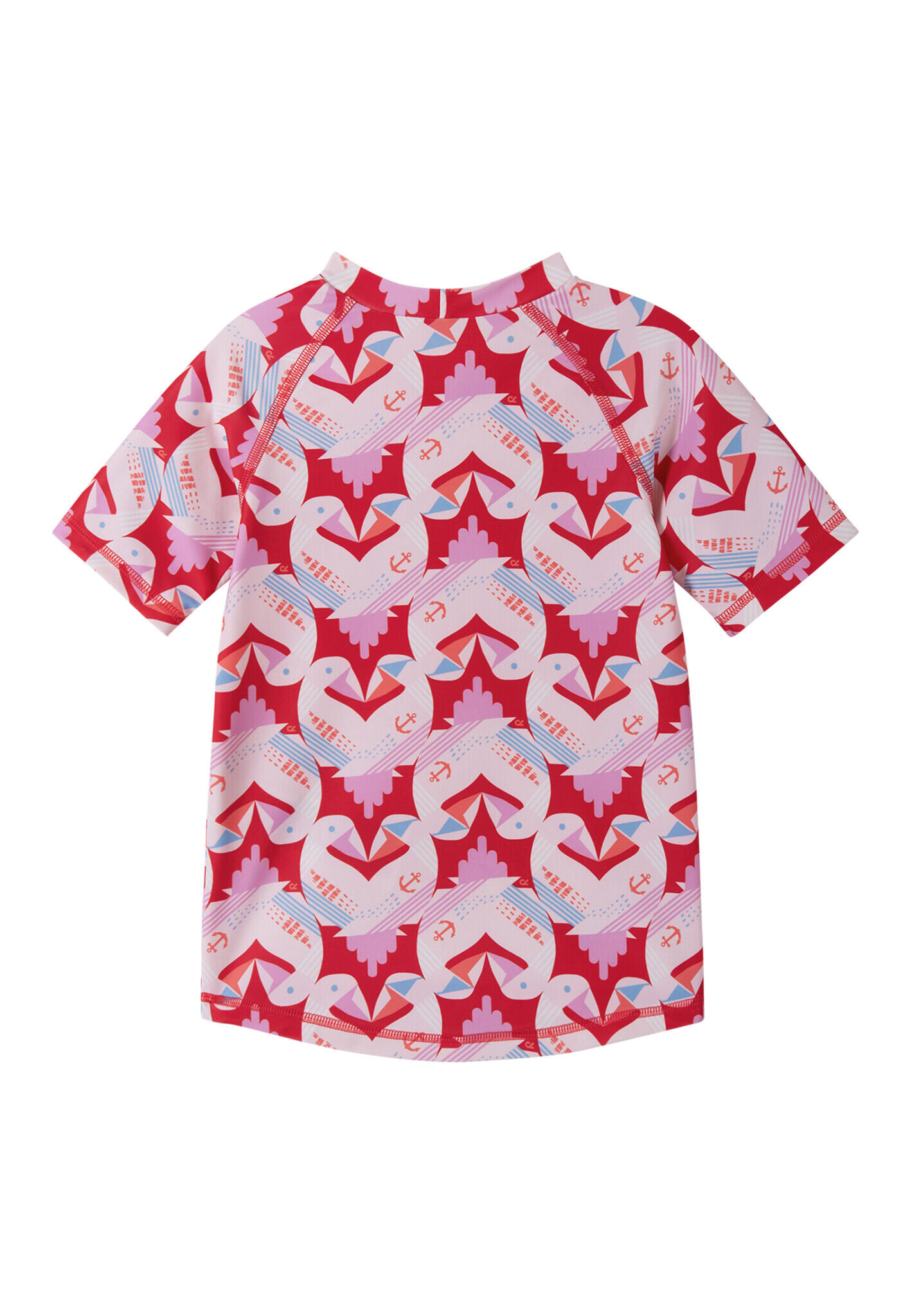 Kleinkinder UV T-shirt Pulikoi Misty Red 2/5