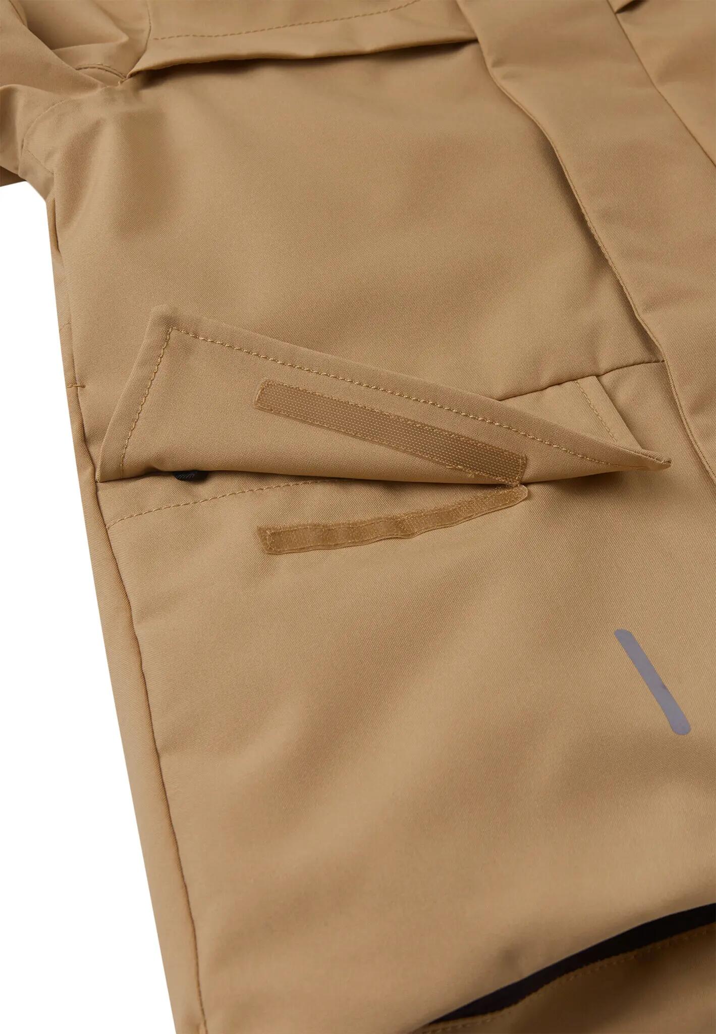 Giacca invernale per bambini tec Kamuni color marrone nocciola 5/7