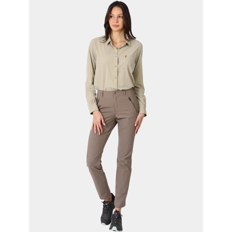 Pantaloni de drumetie Abisko Trail Stretch Trousers W femei