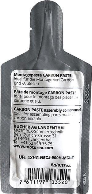 Pâte de Montage Motorex Carbon Paste 5 g (Sachet) 2/2
