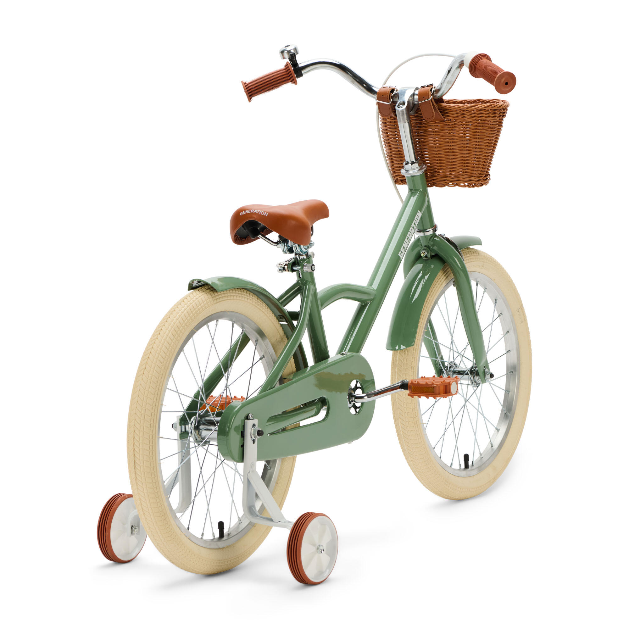 Generation Classic 18 inch Groen – Kinderfiets met Mandje 3/5