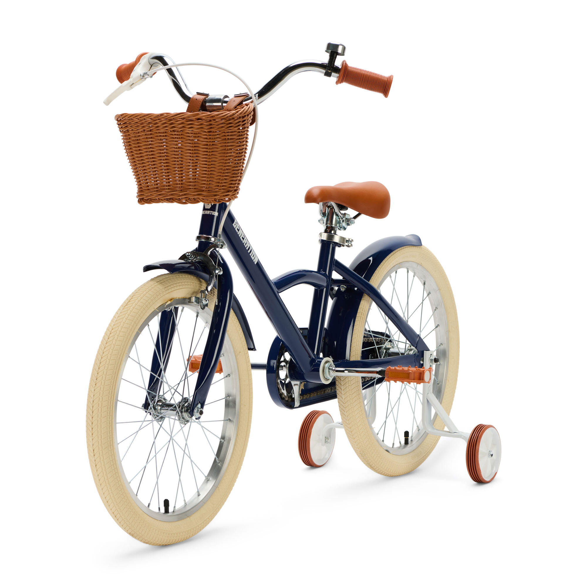 Generation Classic 18 inch Blauw – Kinderfiets met Mandje 2/5