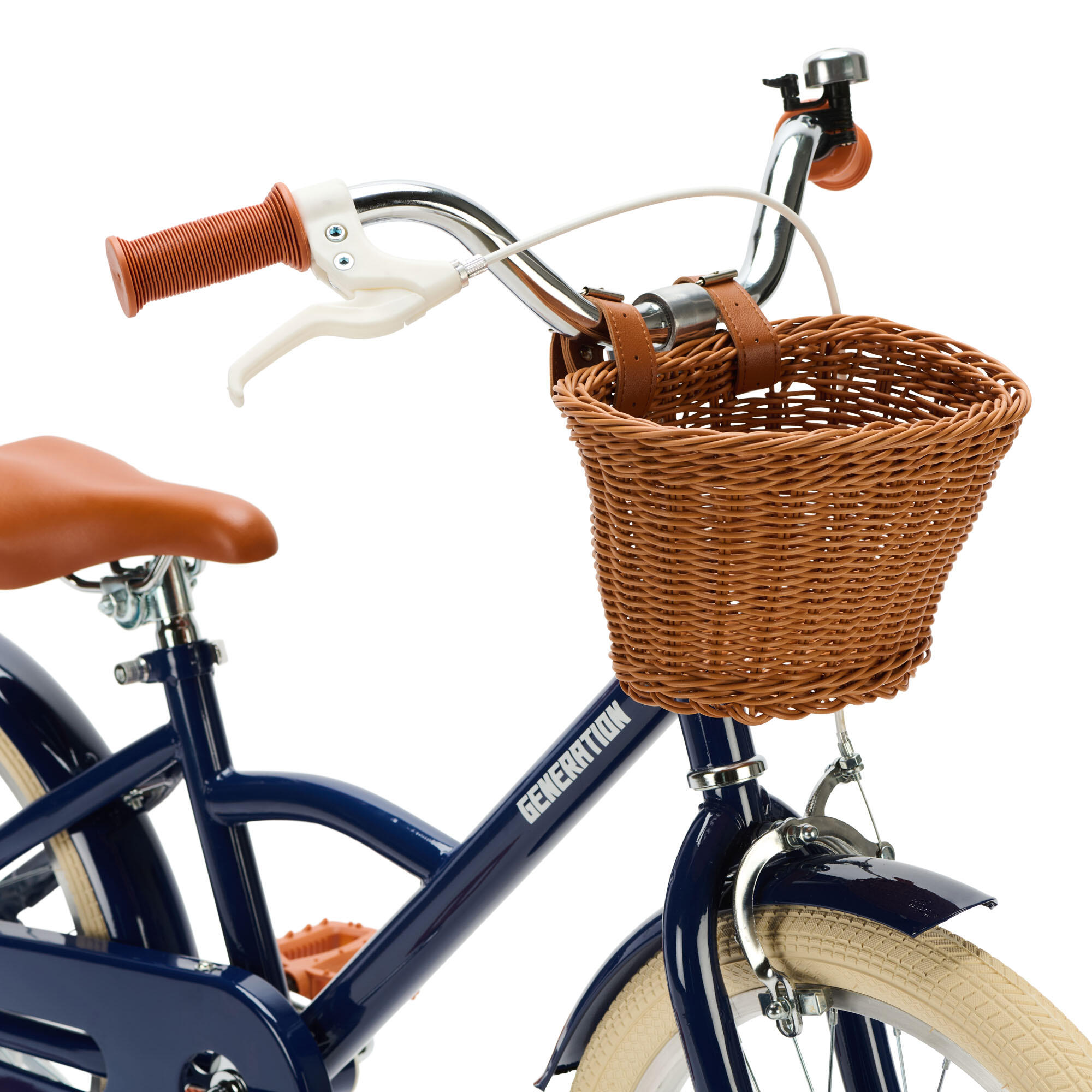 Generation Classic 18 inch Blauw – Kinderfiets met Mandje 4/5