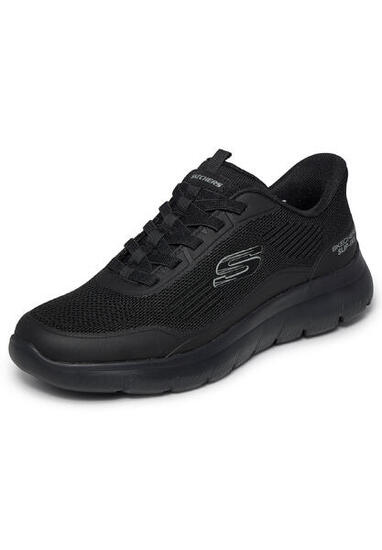 Skechers Summits Leyter Slip-ons Zwart