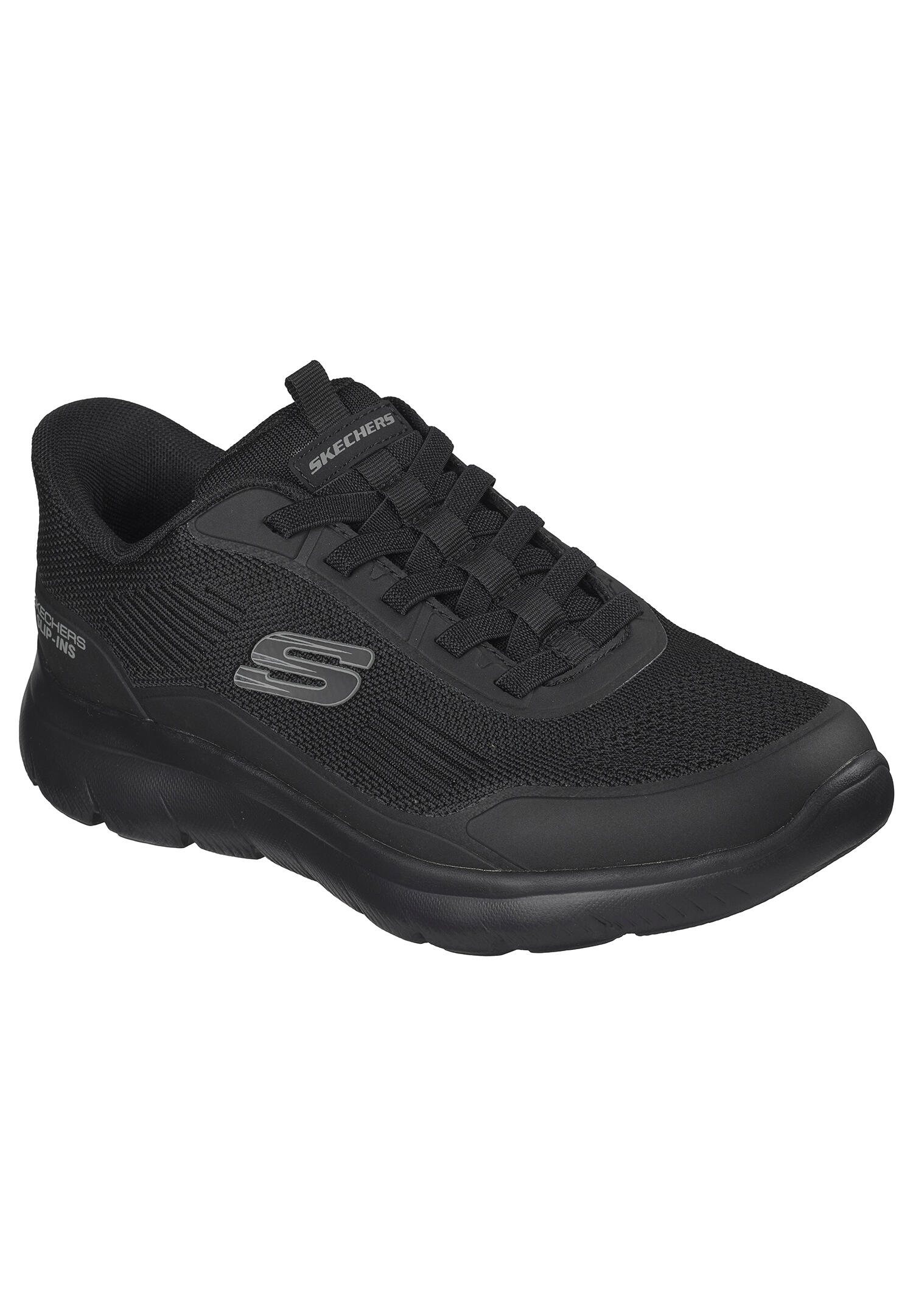Tênis masculinos Skechers Summits Leyter slip-ins preto. 4/15