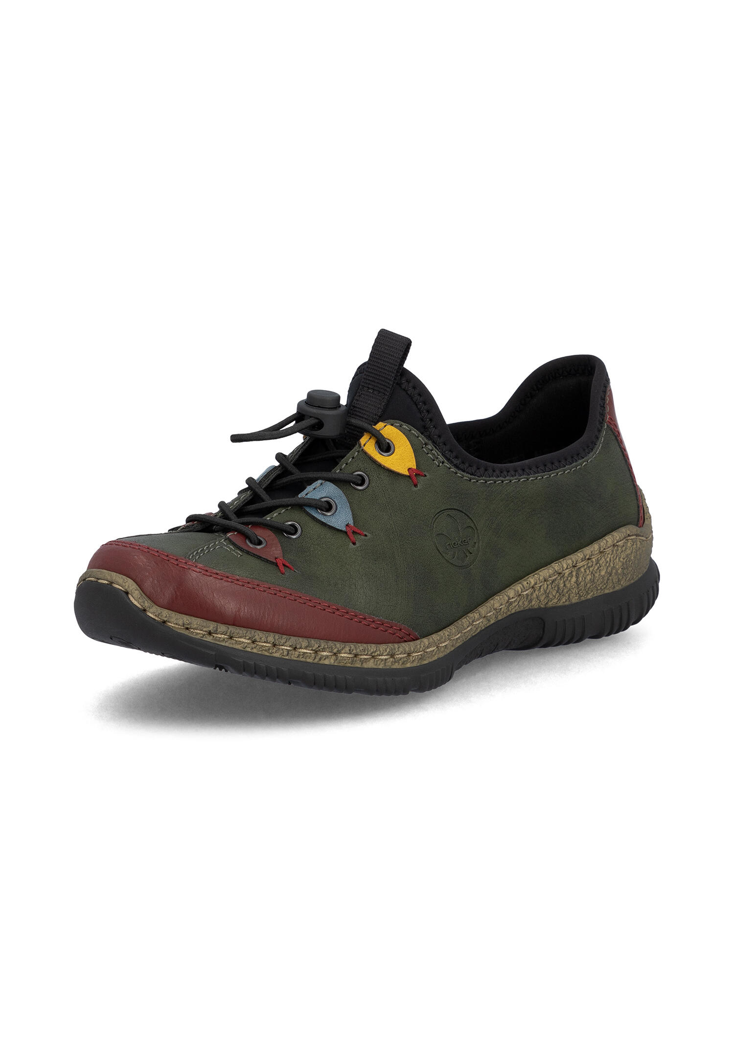 Rieker Damen Halbschuh Slipper Schuhe N3271-54 Green 7/7