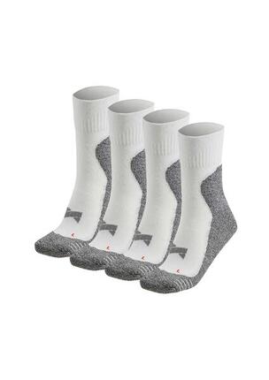 Xtreme - Chaussettes de sport mi-hautes - Unisexe - Paquet de 4 - Chaussettes de