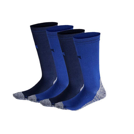 Xtreme - Chaussettes de course/compression - 4-Pack - Bleu Chaussettes de