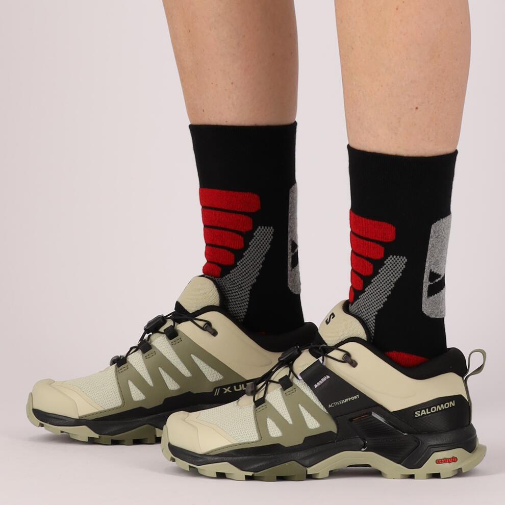Xtreme - Chaussettes de randonnée unisexes - Multi noir - 2 paires - Chaussettes 2/7