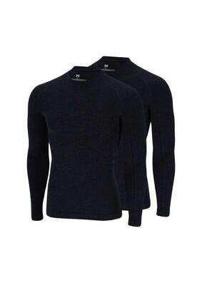 Xtreme - thermo (onder) shirt heren - navy - 2 stuks - thermokleding