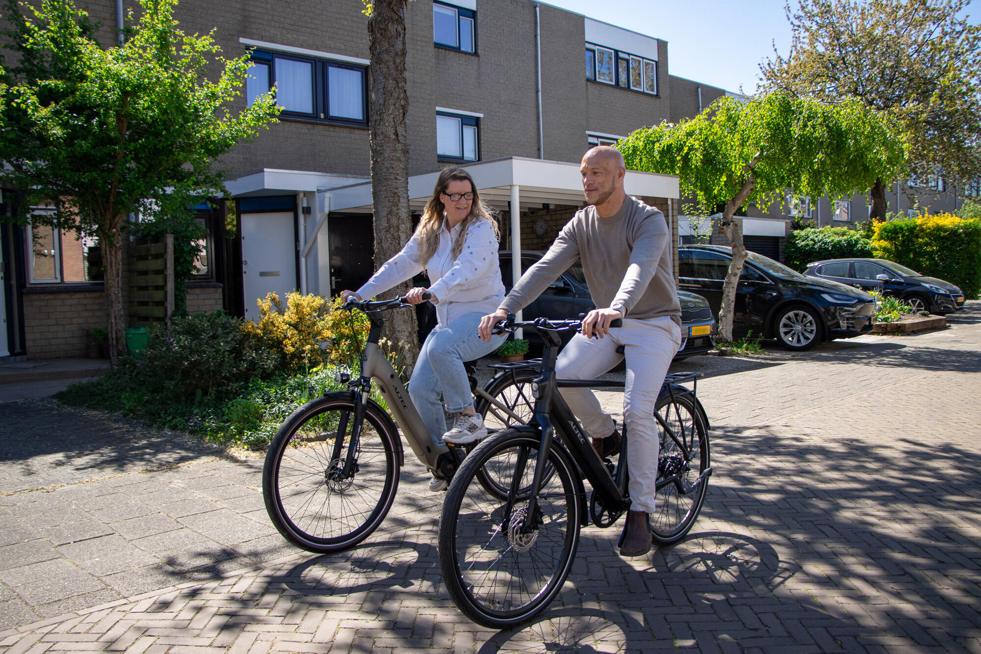 Altec Blitz Elektrische Herenfiets 28inch Zwart 55cm 3/7