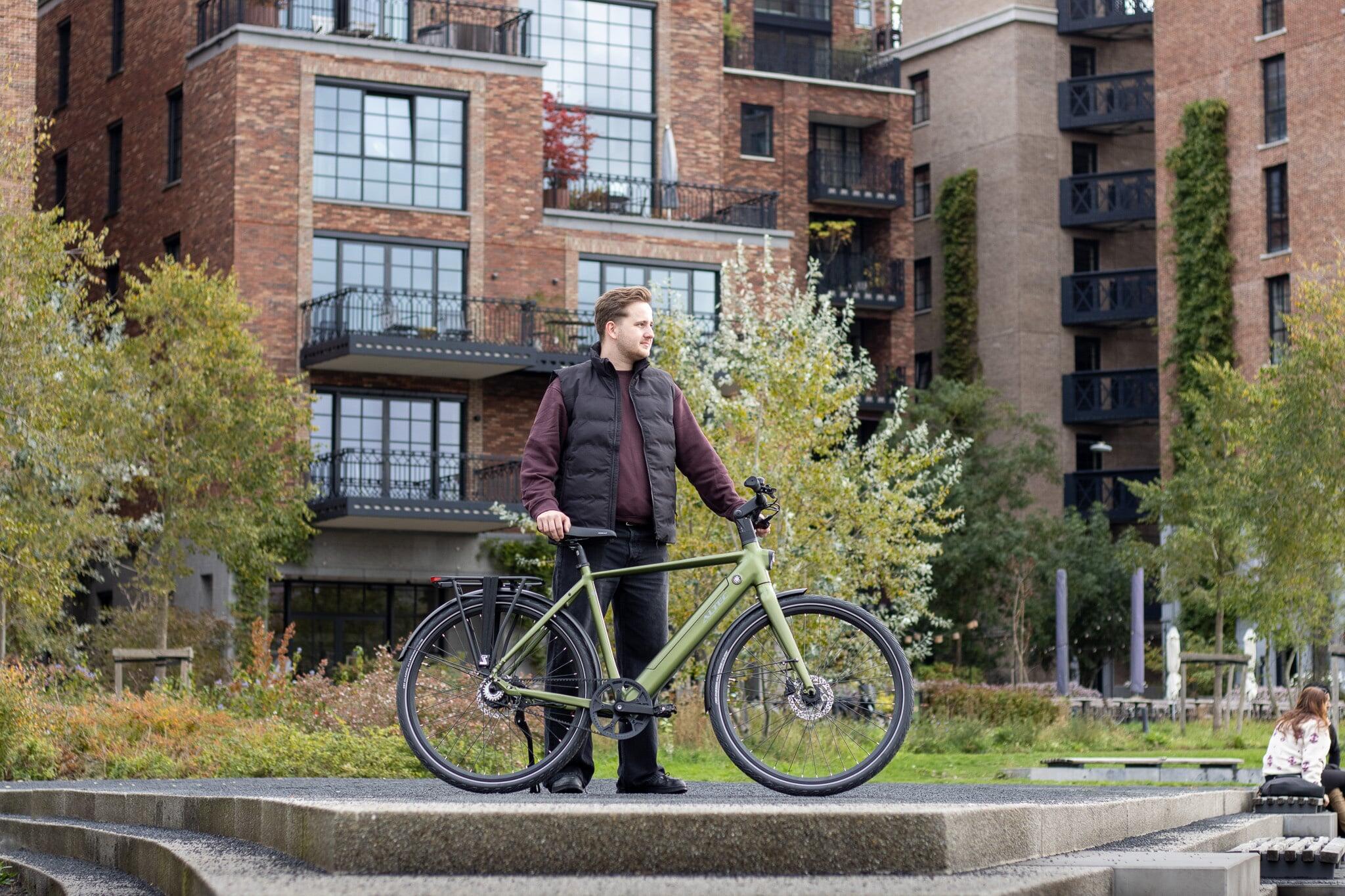 Altec Blitz Elektrische Herenfiets 28inch Zwart 55cm 6/7