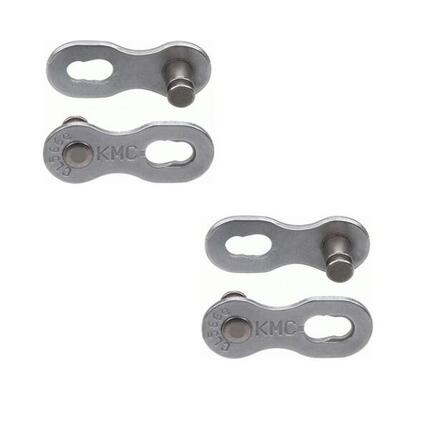KMC Missinglink 9R Silber EPT 2 Stück f. Ketten 6,6mm,9-fach C09EPTR00