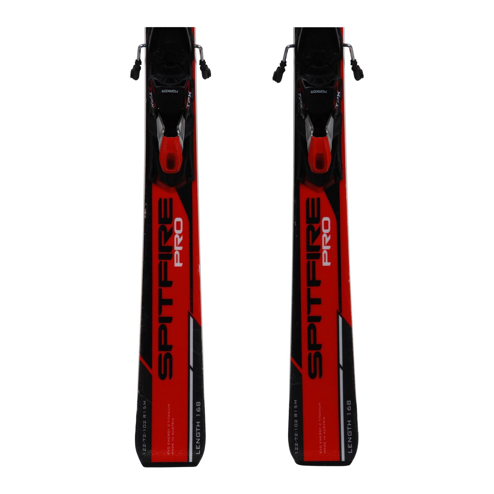 RECONDITIONNE - Ski Nordica Dobermann Spitfire Pro + Fixations 4/4