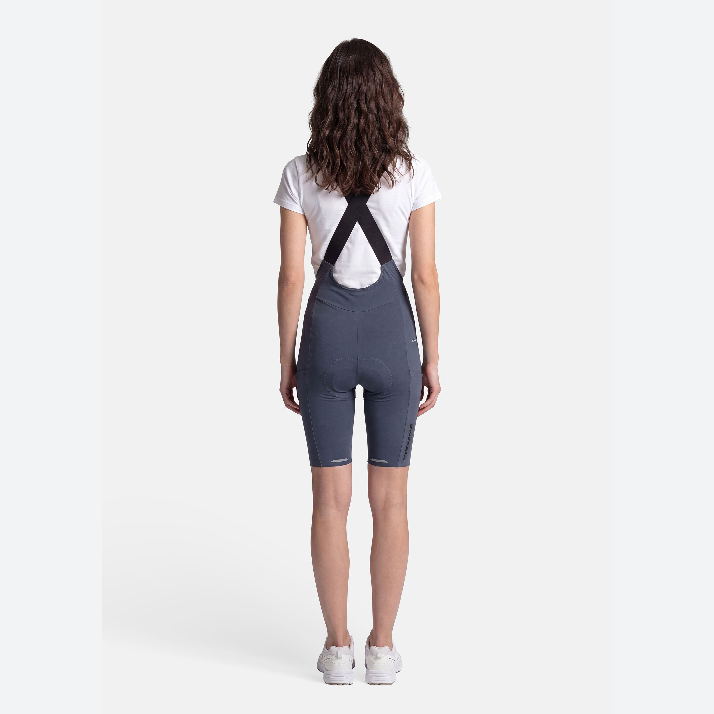 Dames Bibshort Alltrack Met Zakken 3/5