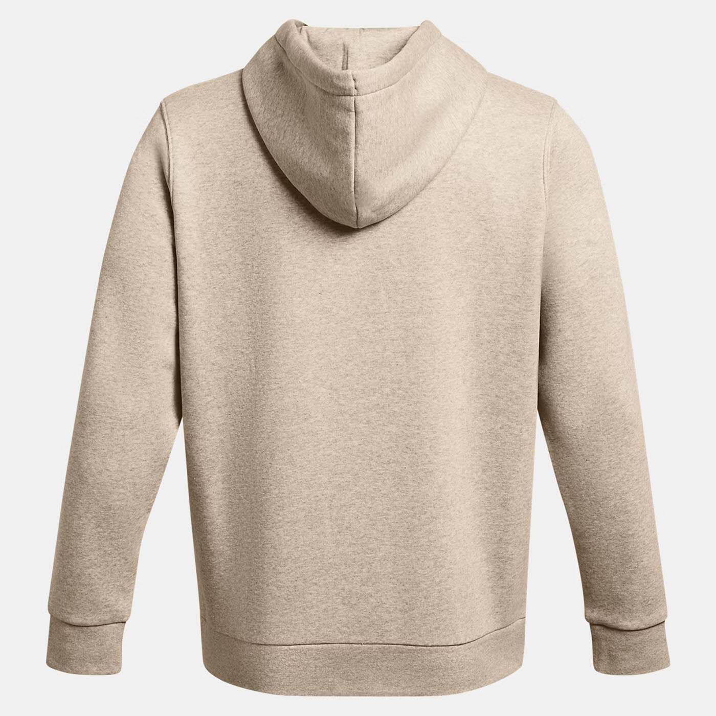 Sudadera con capucha UA Icon Fleece Taupe claro jaspeado para Hombre 4/5