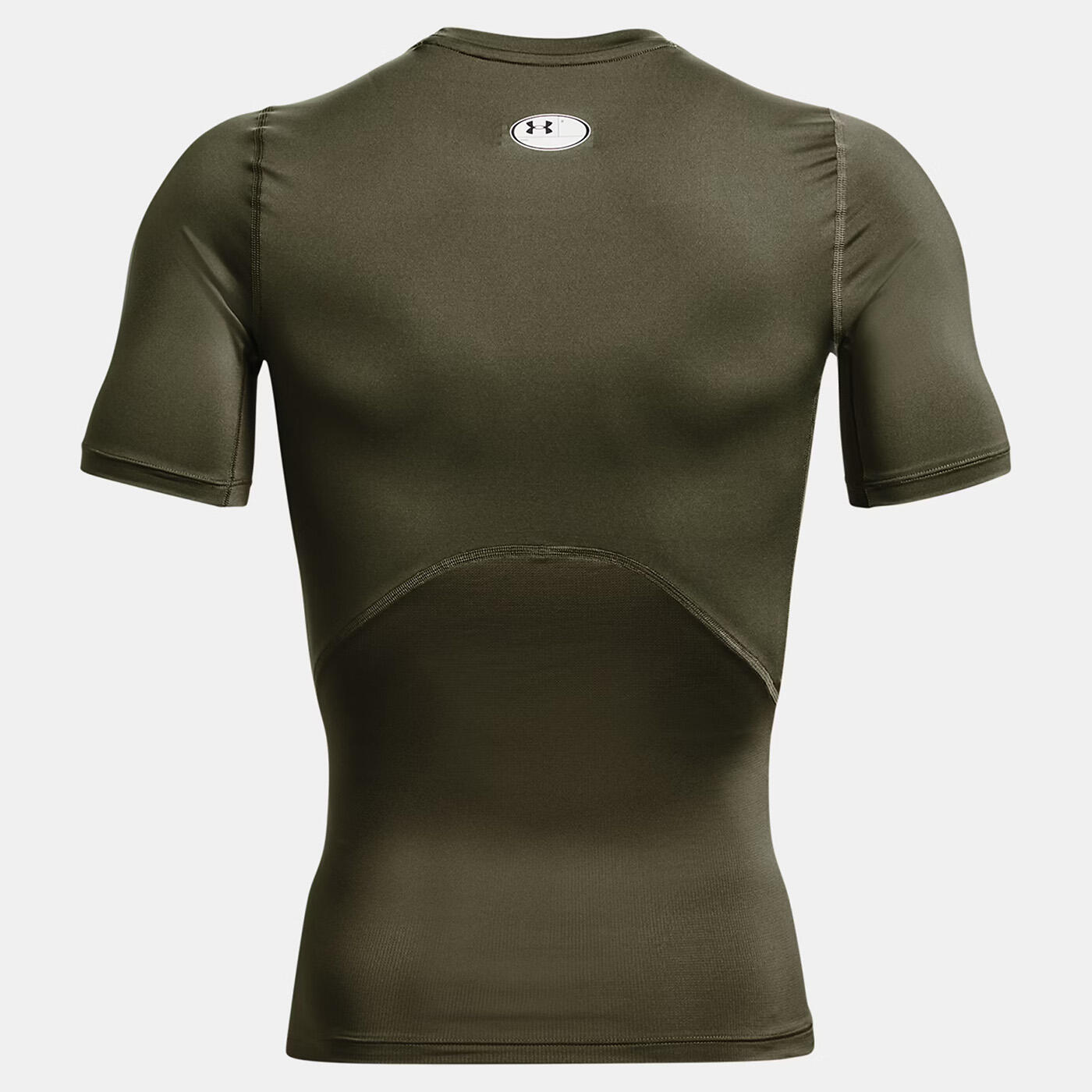Heren HeatGear Training Tshirt (Marine OD groen) 4/7