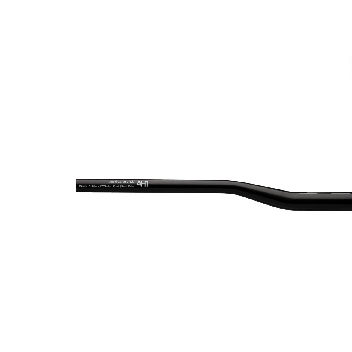 Manillar MTB AH1 31.8 mm - 25 mm Rise - Negro 2/2