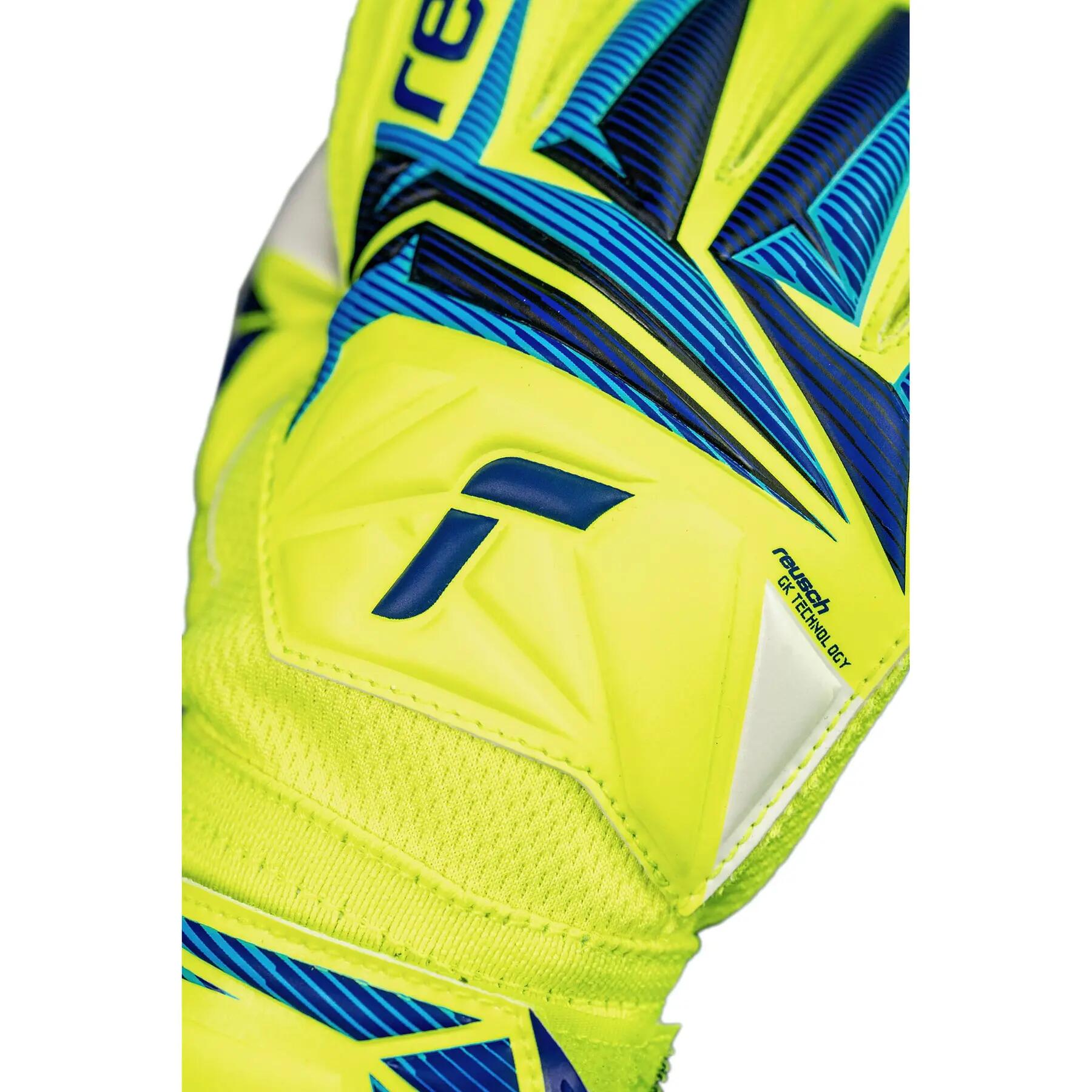 Guanti portiere per bambini Reusch Attrakt Grip 6/7