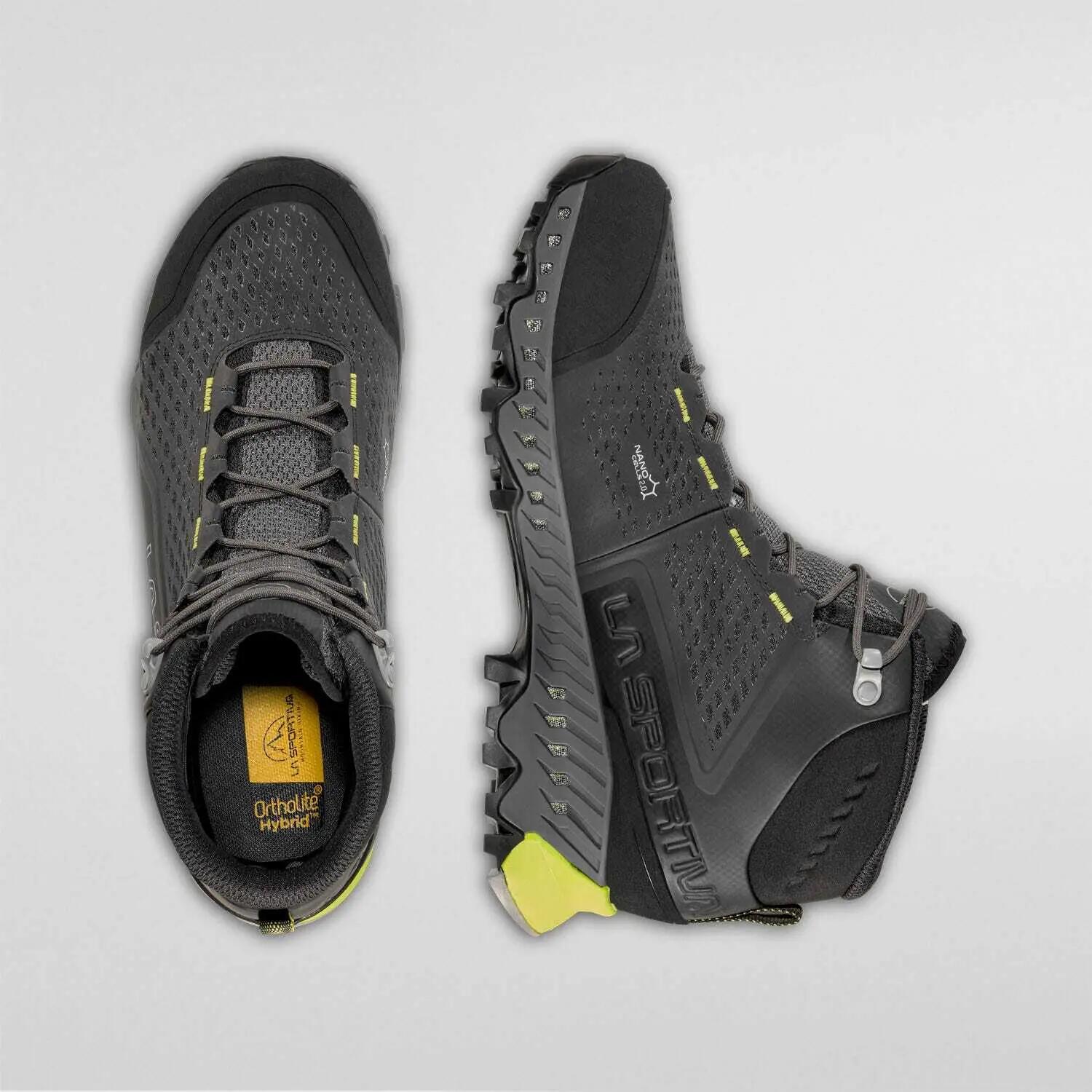 Botas De Caminhada Homem - Stream MID GTX - Carbon/Apple Green 7/7