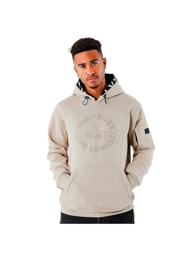Sweatshirts Fleecejacken für Männer Project x paris Project x paris Beige 1/5