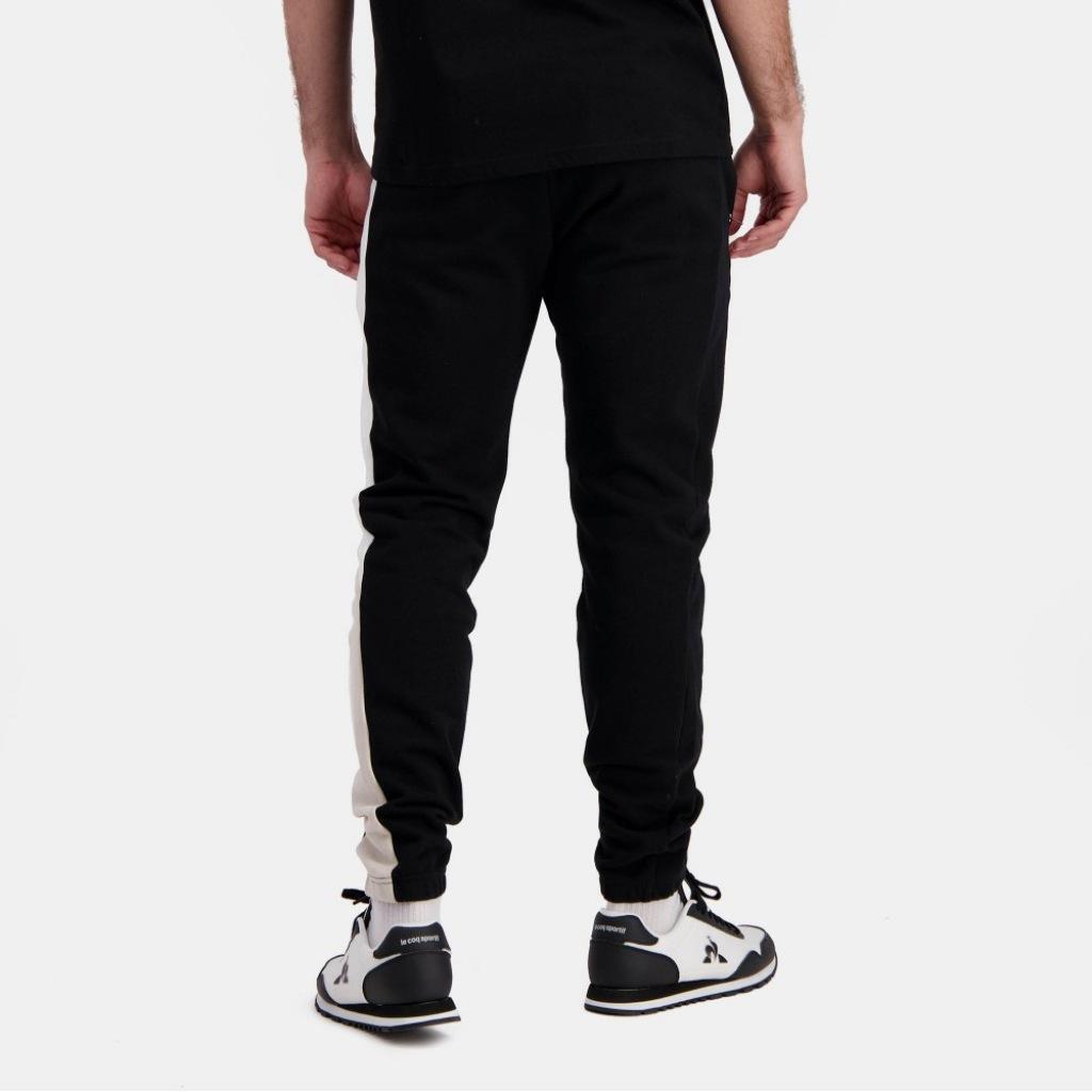Calças Le Coq Sportif Modelo Contemporain Pant N Cor Preto 3/5