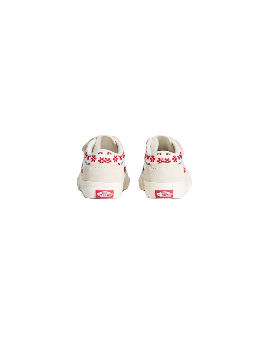 Chaussures pour fille Vans Old Skool beige. 2/4