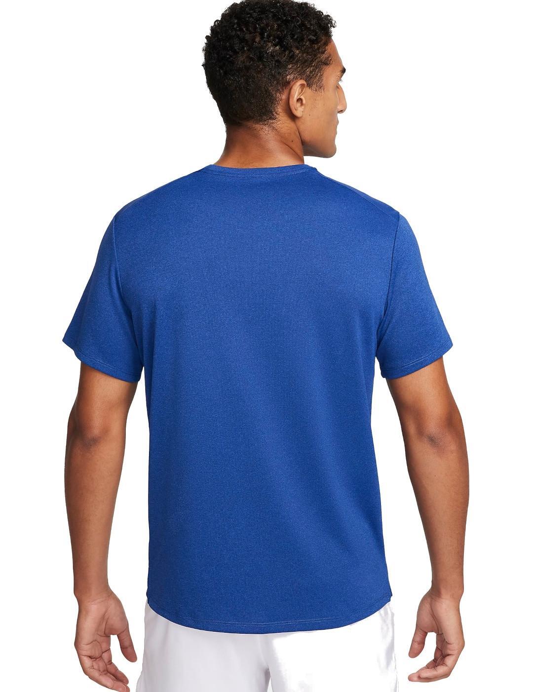 Camiseta para Hombre Nike Nike miller Azul 2/4
