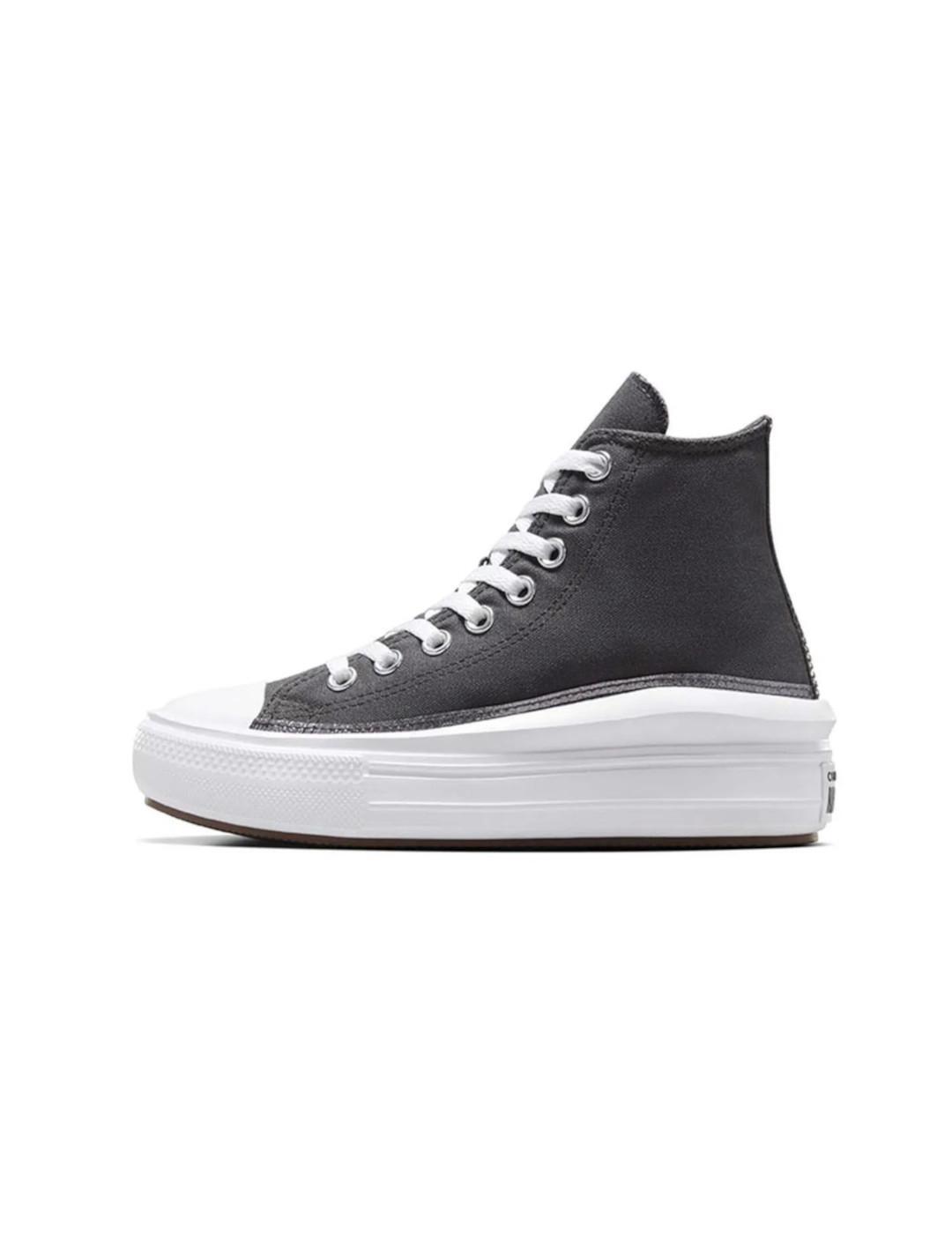 Tênis para mulher Converse All Star move high top cinza 2/5