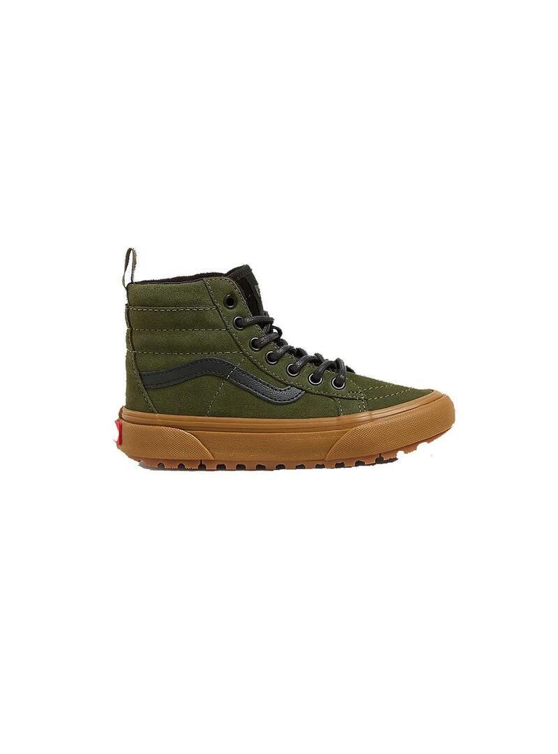 Zapatilla para Niño Vans Sk8-hi Verde 1/4