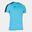 Maillot manches courtes Homme Joma Academy iii turquoise fluo bleu marine