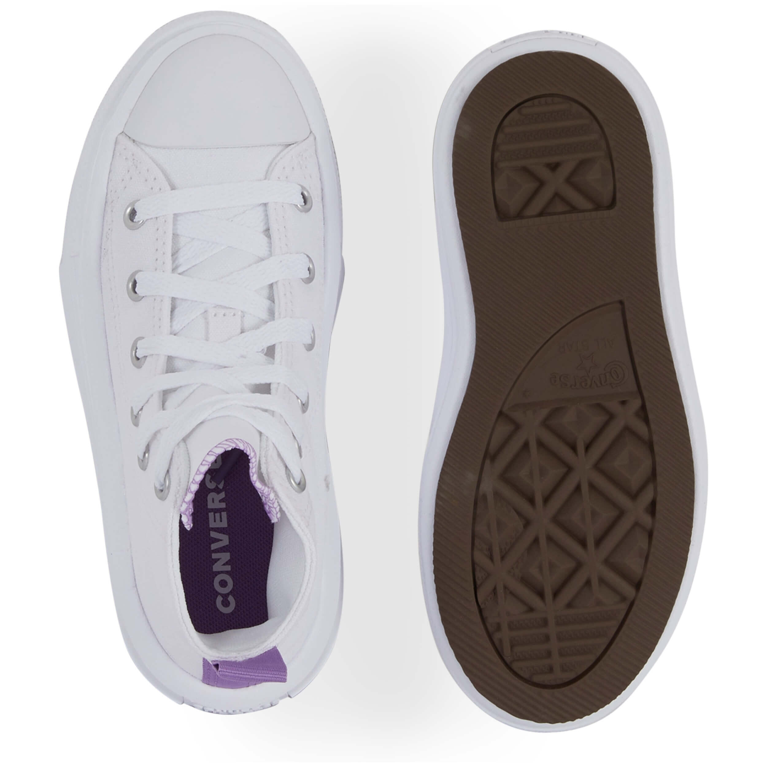 Sapatilhas Converse modelo A03669C para crianças unissex 3/4
